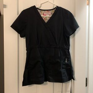 Koi S scrub top, black